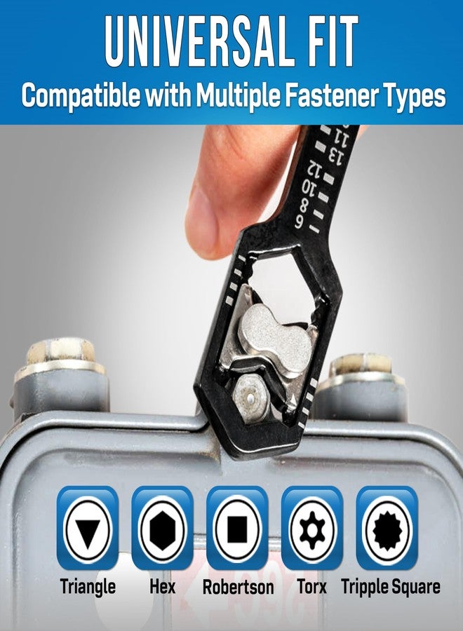 جونارد تولز مفتاح سداسي قابل للتعديل AHW-600 من جونارد تولز، ١٤ في ١ (SAE والقياس المتري) - ٦-١٣ مم و١/٤ بوصة - ٩/١٦ بوصة - Image 4