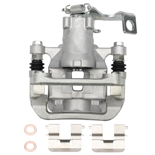 BRTEC Rear Right Disc Brake Caliper Assembly Compatible for Hyundai 2013-2017 Elantra GT, 2012-2017 Veloster;Compatible for 2014-2018 Kia Forte, 2014-2016 Forte Koup, 2014-2018 Forte5 - Image 1