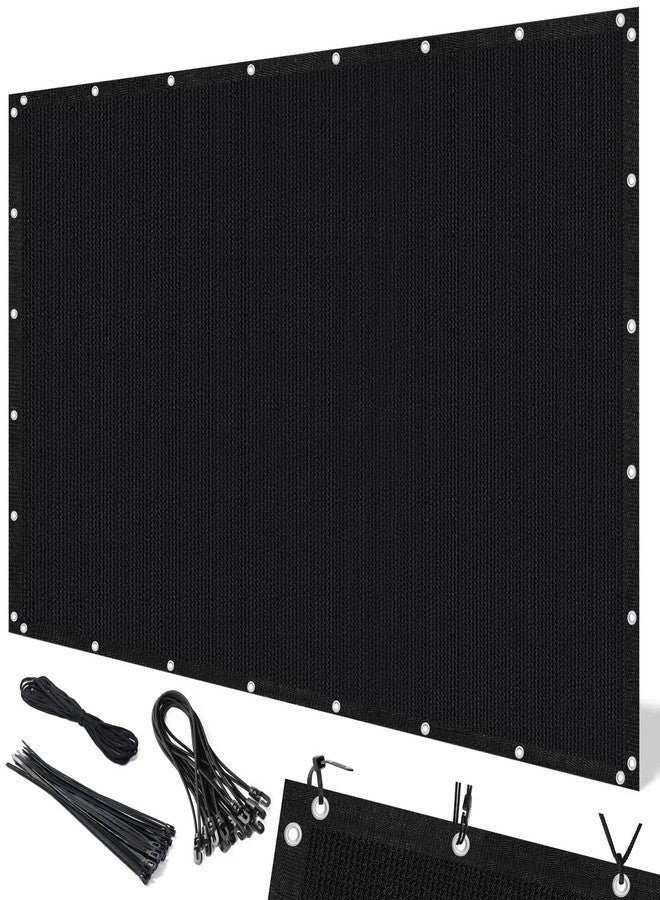 Artpuch 90% Sun Shade Cloth, 10 x 12 FT Pergola Shade Cover Canopy with Grommets, Sun Screen Fabric Tarp for Patio, Outdoor, Garden, Backyard, Black - Image 1
