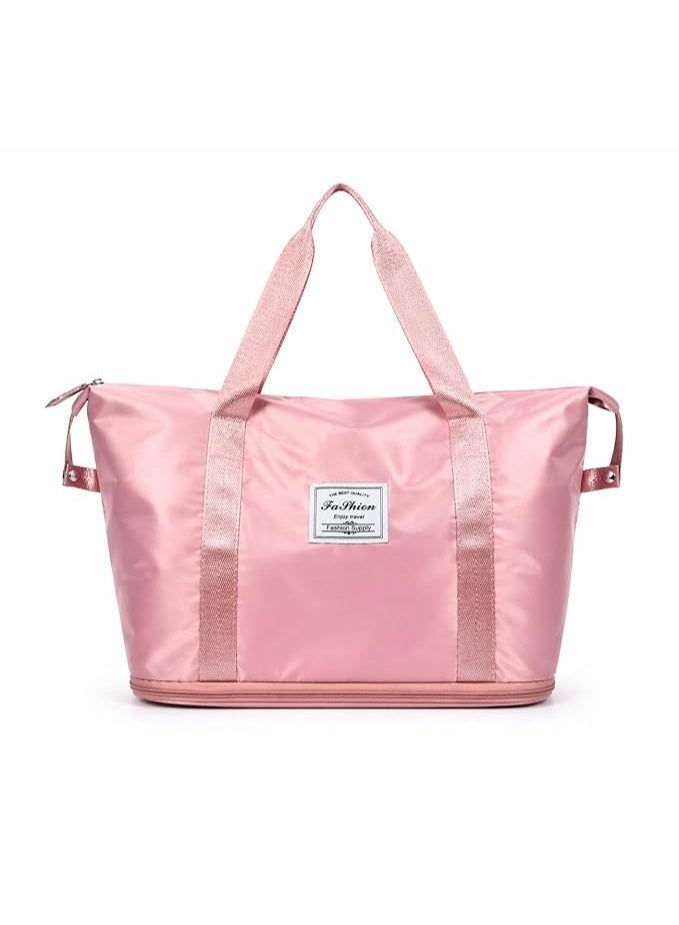 HONGFU Foldable Travel Bag Large Waterproof Duffle Hand Carry Luggage Bag - Image 1