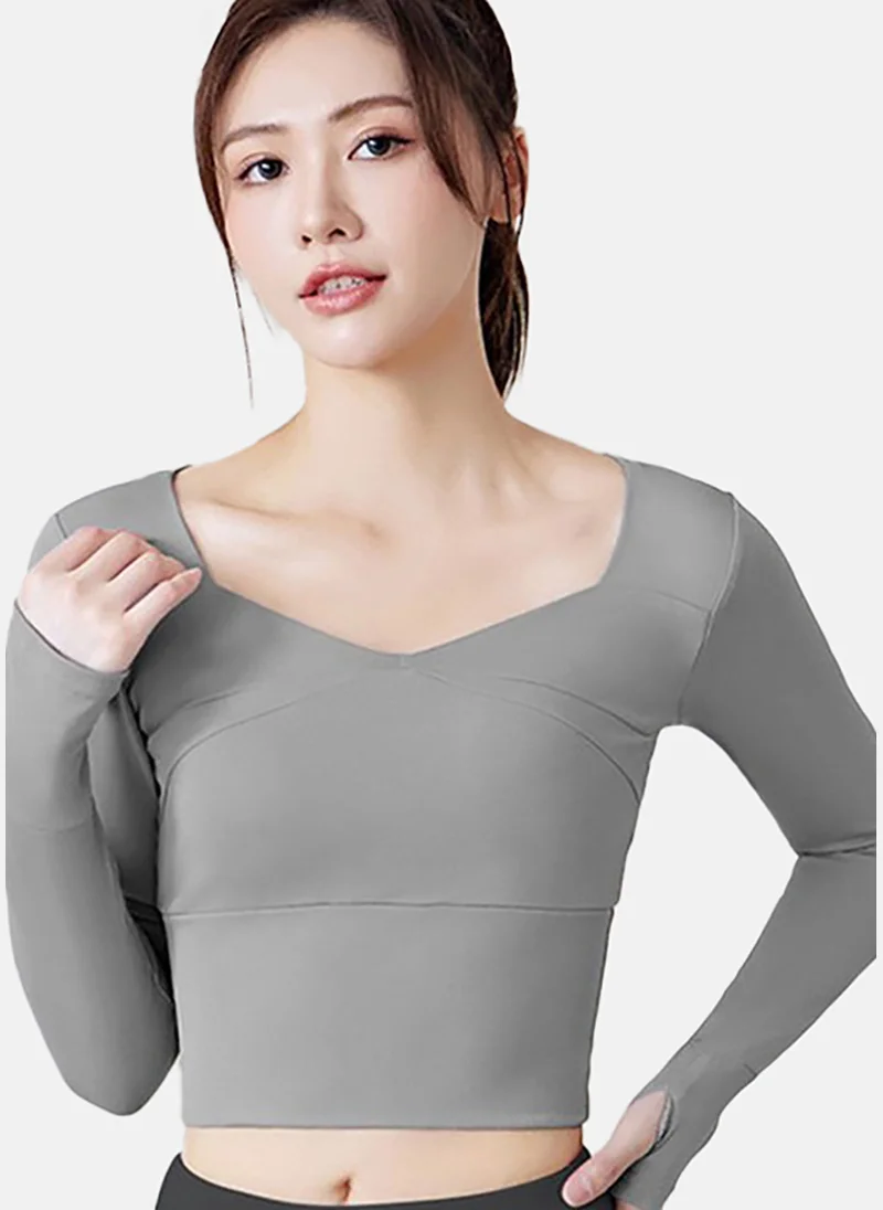 يونيكي Women Solid Boat Neck Top