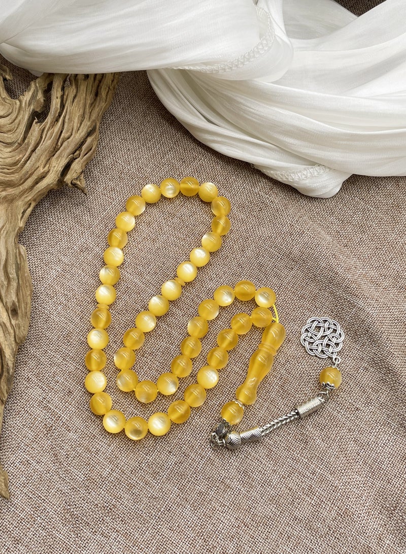 10mm 45-piece cat's eye bracelet Mousse Arabic prayer beads  exquisite gift - Image 2