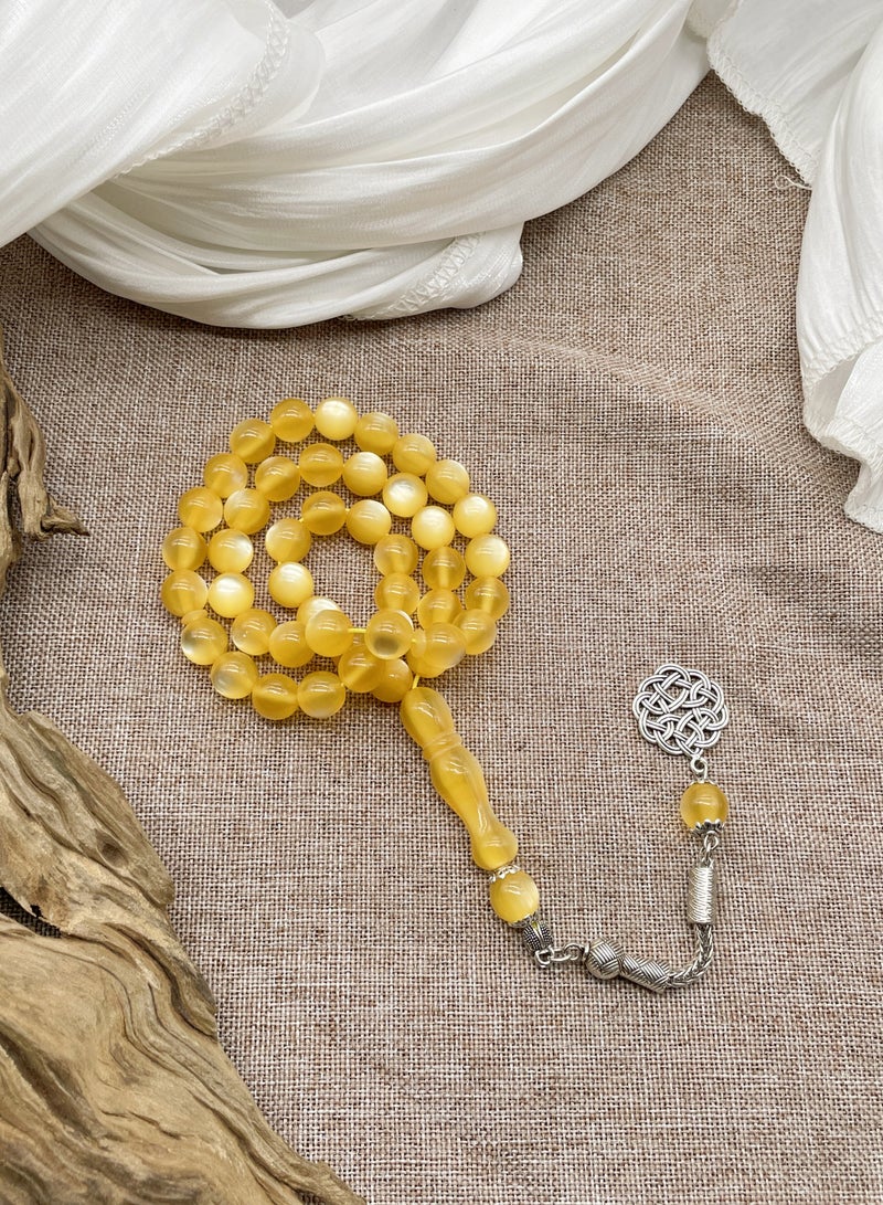 10mm 45-piece cat's eye bracelet Mousse Arabic prayer beads  exquisite gift - Image 1