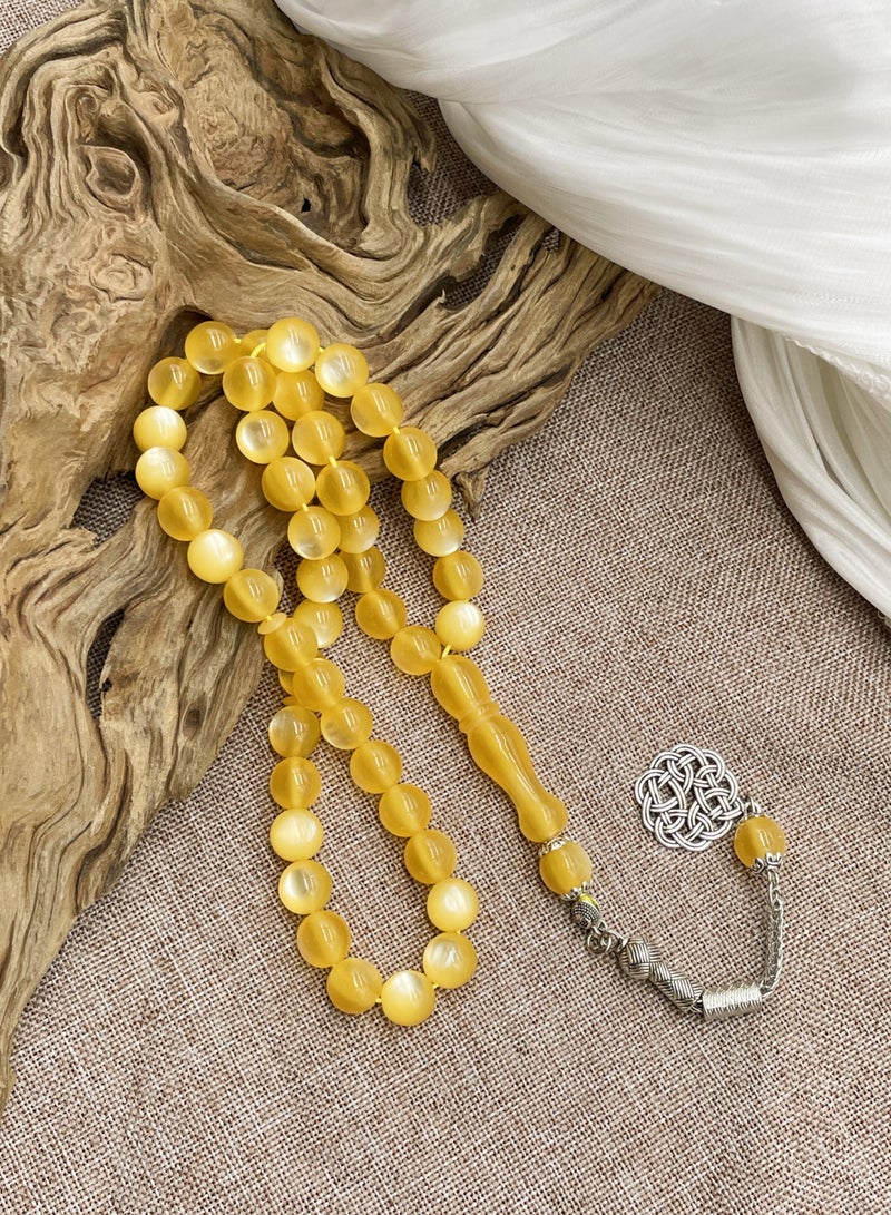 10mm 45-piece cat's eye bracelet Mousse Arabic prayer beads  exquisite gift - Image 3