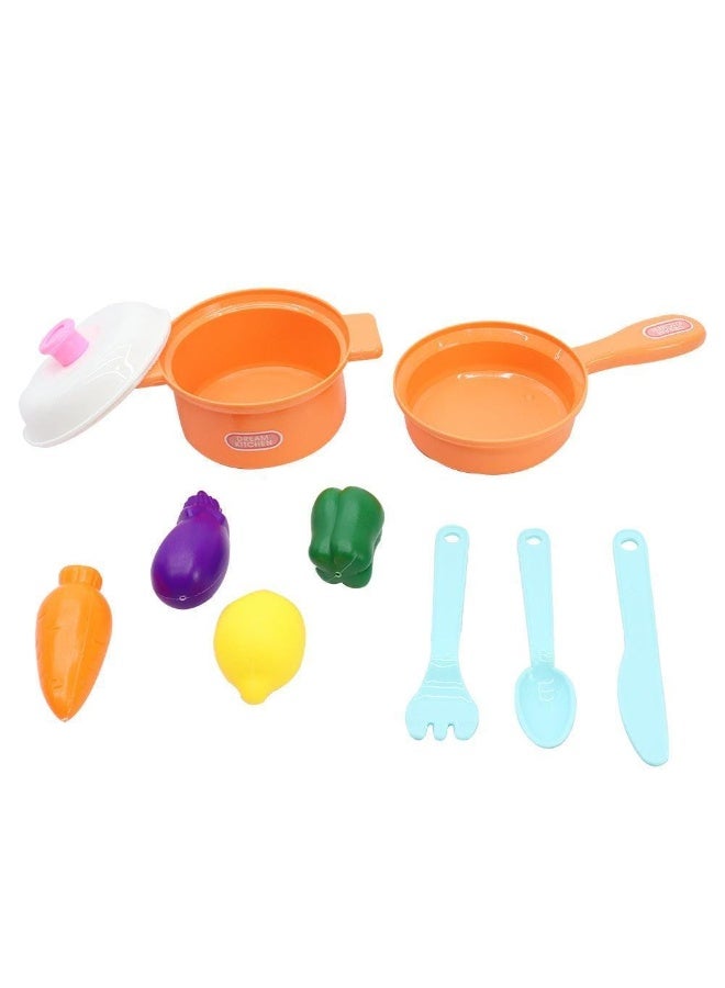 Dream Kitchen Play Set for Kids – 10 Pieces 👩‍🍳🍳 - Image 1