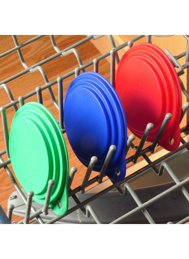 OHSAY USA - Keep Your Dog And Cat Food Fresh  Pet Food Can Cover Lids  Made In Usa, Sold By Vets  Fits Small, Medium And Large Cans  BpaFree - Image 1
