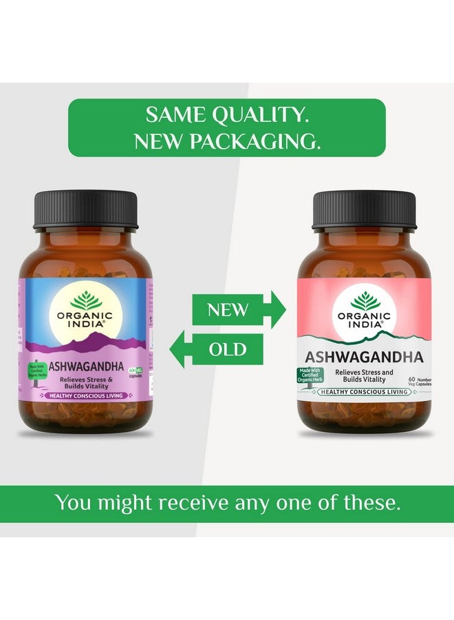 Organic India أورجانيك إنديا أشواغاندا (عبوة من 2) - Image 4