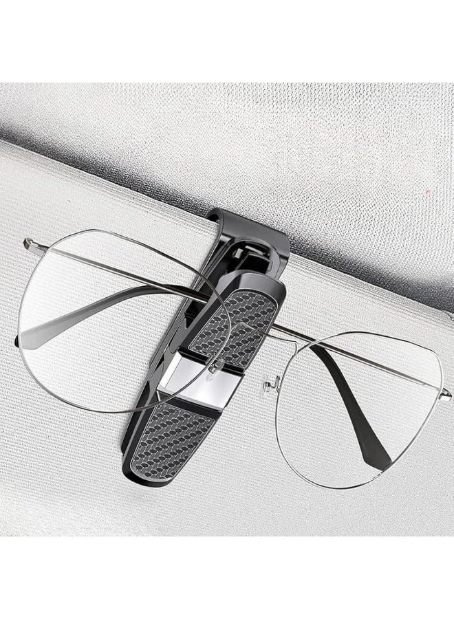 Generic valueable 1 Car Holder for Two Pairs of Glasses for Organizing Personal Items - Compact Elegant Design for Glasses, Cards and IDs in One Place - Keeps Items Nearby and Accessible - Space-Saving - Easy for Daily Use - Image 2