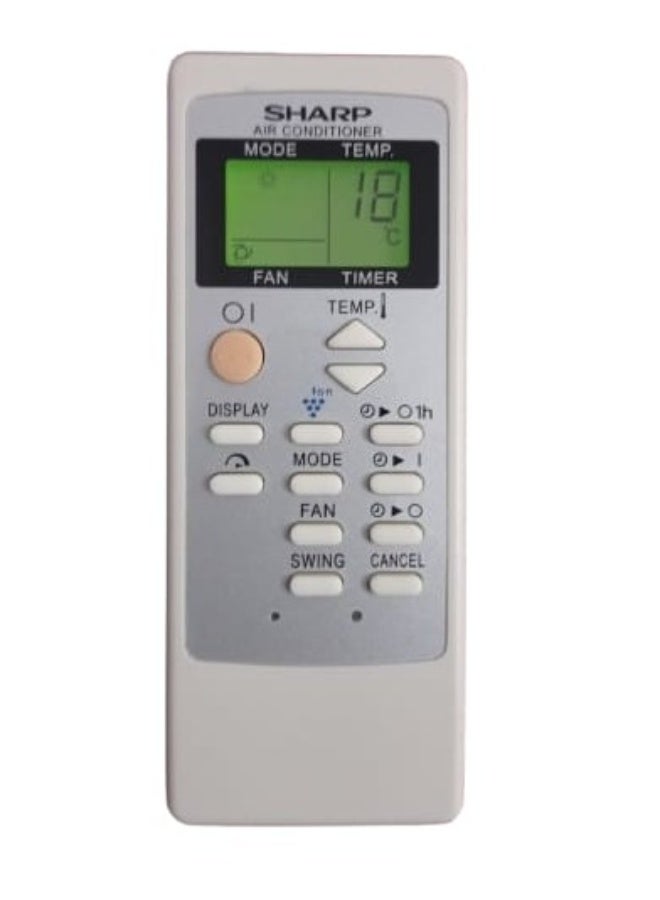 Sharp Remote Control with Plasma and Bright Screen - Green light - Image 2