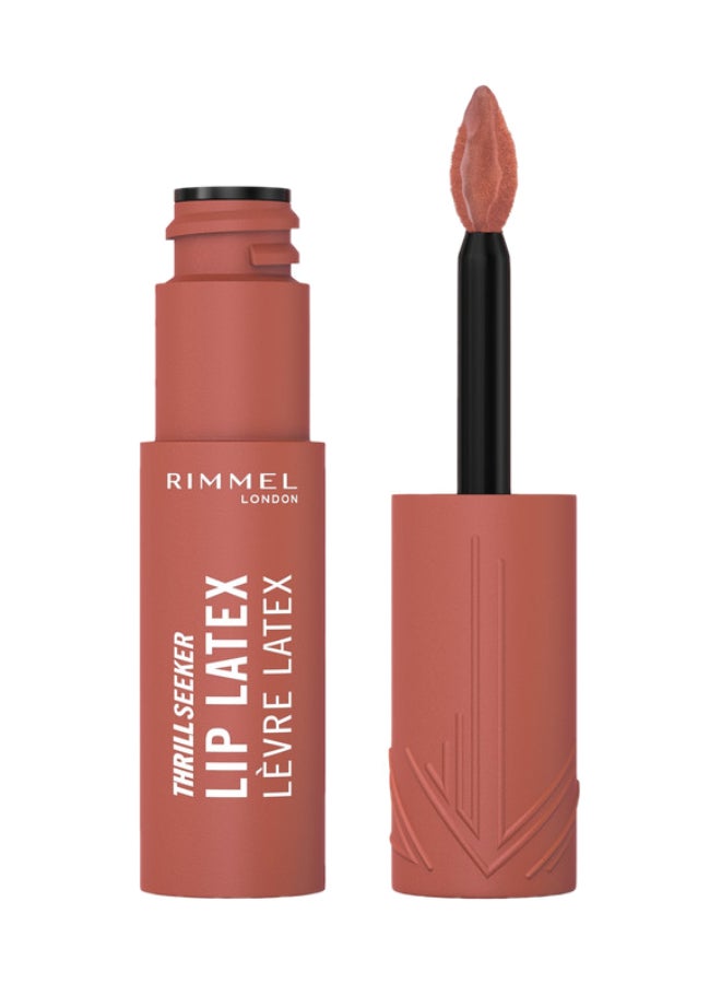 RIMMEL LONDON لاتكس الشفاه الباحث عن الإثارة - 100 - جريء، 6 مل - Image 1