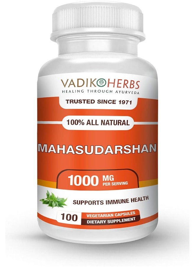 Vadik Herbs Vadik Herbs Mahasudarshan Powder 100 Vegicaps  - Image 1