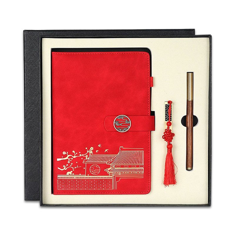 Business Notebook Suit National Tide Gift Box Office Meeting A5 Notepad Creative Hand Book Printable Logo - Image 5
