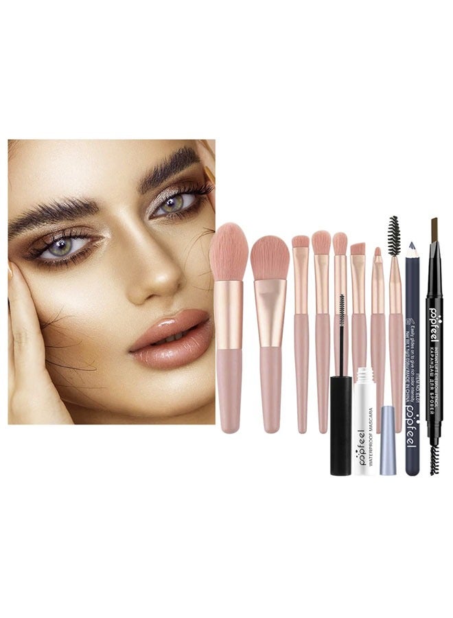 popfeel 40 Color All in One Holiday Gift Makeup Set Cosmetic Essential Starter Bundle Include Eyeshadow Palette Lipstick Concealer Blush Mascara Foundation Face Powder  Makeup Kit for Women Full Kit - Image 4