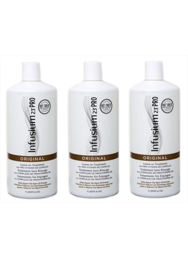 Infusium 23 Infusium Pro 23 Treatment Original 33.8 Ounce (999ml) (3 Pack) - Image 1
