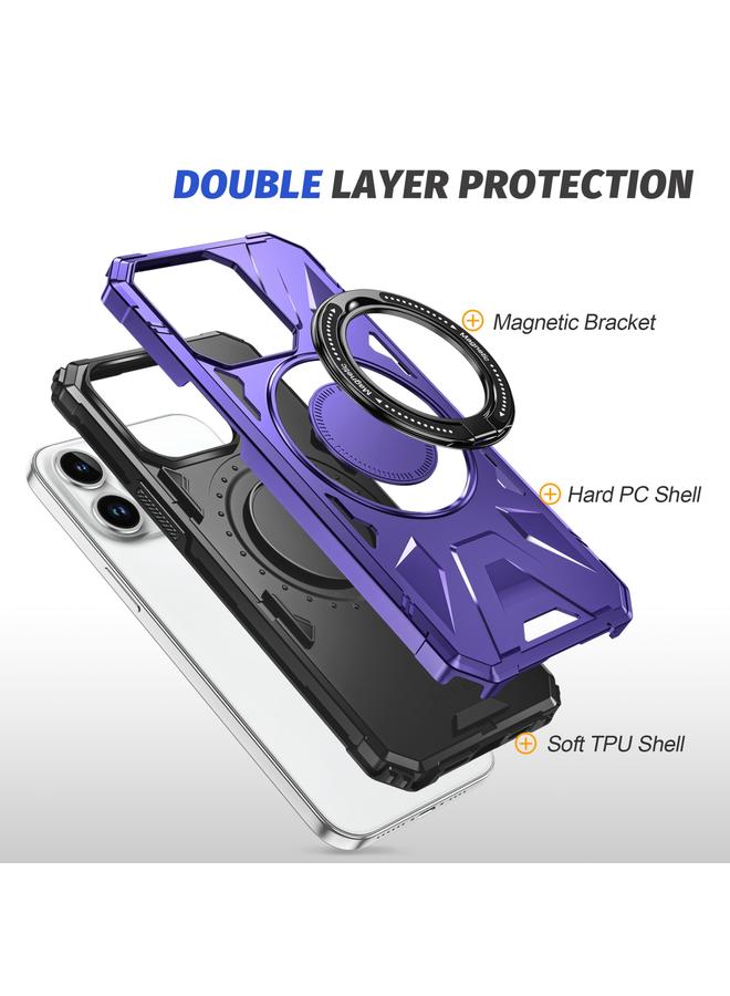 Zaboon Case For iPhone 13 Pro Max MagSafe Magnetic Shockproof Phone Case with Ring Holder - Image 3