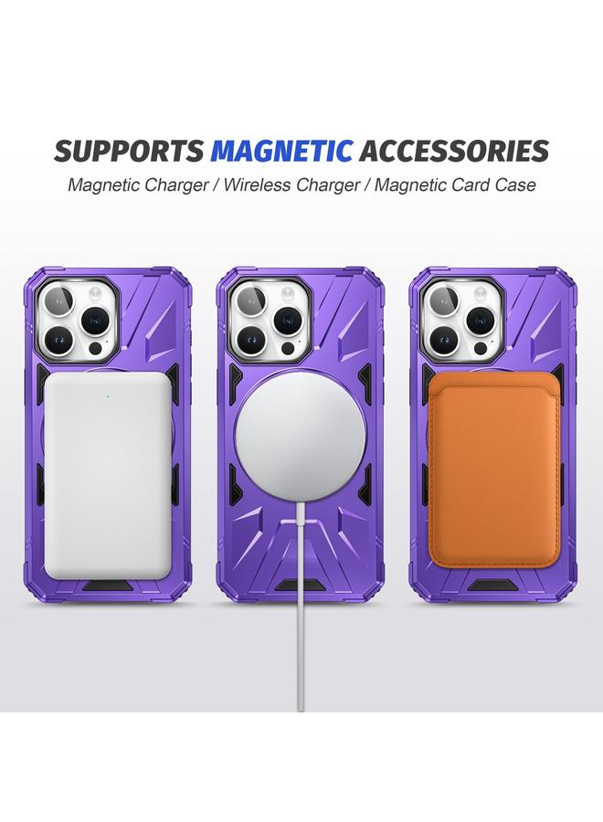 Zaboon Case For iPhone 13 Pro Max MagSafe Magnetic Shockproof Phone Case with Ring Holder - Image 5