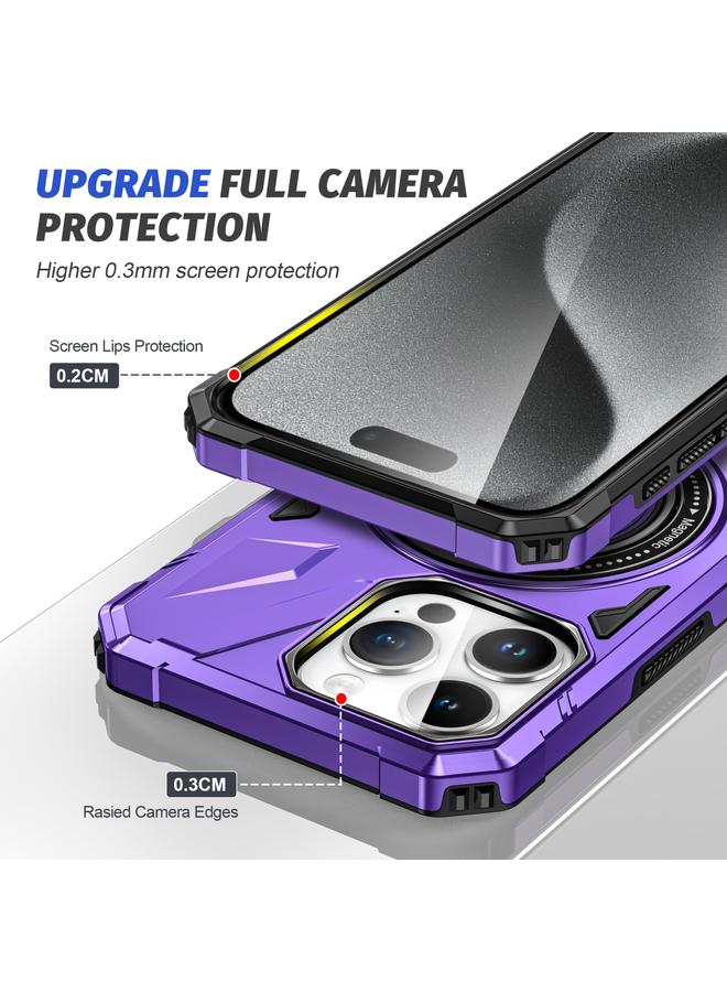Zaboon Case For iPhone 13 Pro Max MagSafe Magnetic Shockproof Phone Case with Ring Holder - Image 4
