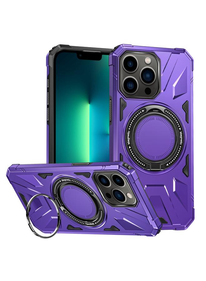Zaboon Case For iPhone 13 Pro Max MagSafe Magnetic Shockproof Phone Case with Ring Holder - Image 1