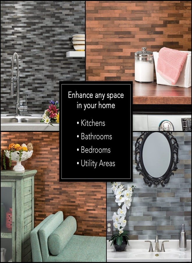 Aspect Distressed Mini Metal Panels in Aged Copper (One Pack/Approx 1 sq ft) - Image 4