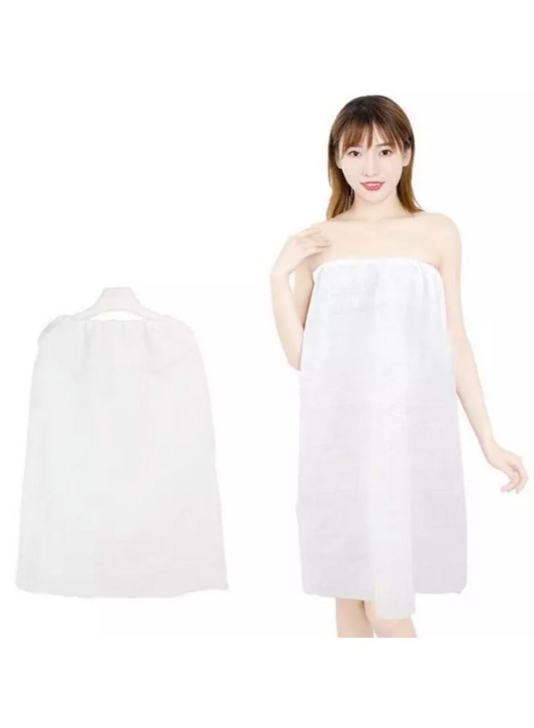 Elite Beauty Disposable Tube Gown White Size Free HK-CZY1022 10pcs pack 1000pcs ctn - Image 2