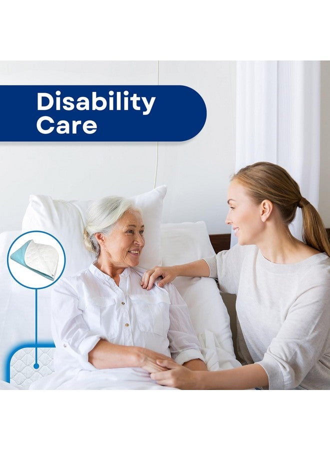 RMS Ultra Soft 4-Layer Washable and Reusable Incontinence Bed Pad - Waterproof Bed Pads, 18"X24" (3 Pack) - Image 5