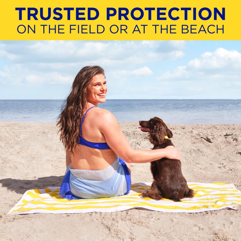 Coppertone Sport Sunscreen Spray, Broad Spectrum SPF 15 Water Resistant Spray Sunscreen, 5.5 Oz, Pack of 3 - Image 5