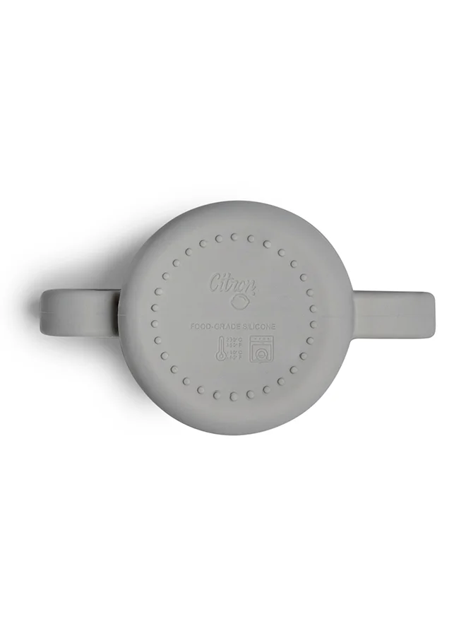 Citron Mini Silicone Feeding Cup Perfect Size For Your Little One'S Meals Vehicles