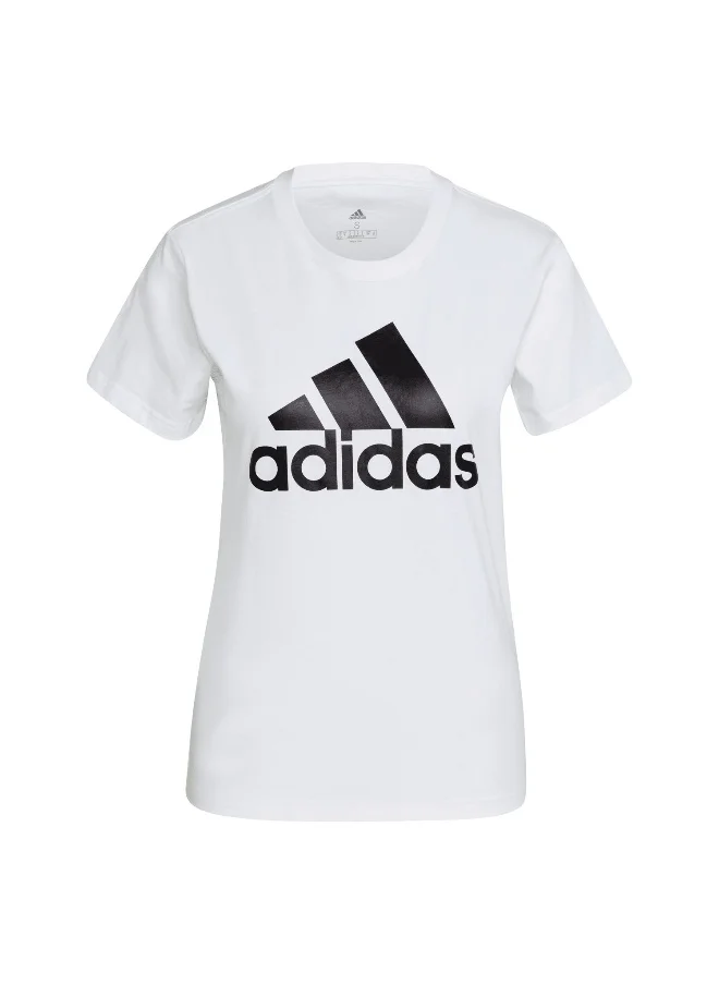 Adidas adidas W Bl T White Training T-Shirts 2XSS