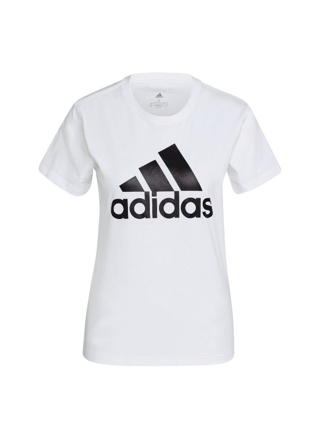 Adidas adidas W Bl T White Training T-Shirts 2XSS  - Image 1