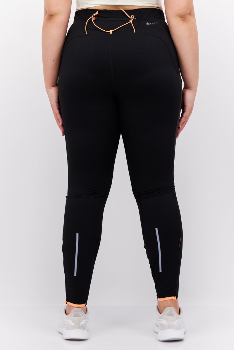 Adidas Women Plus Size Pant, Black - Image 3
