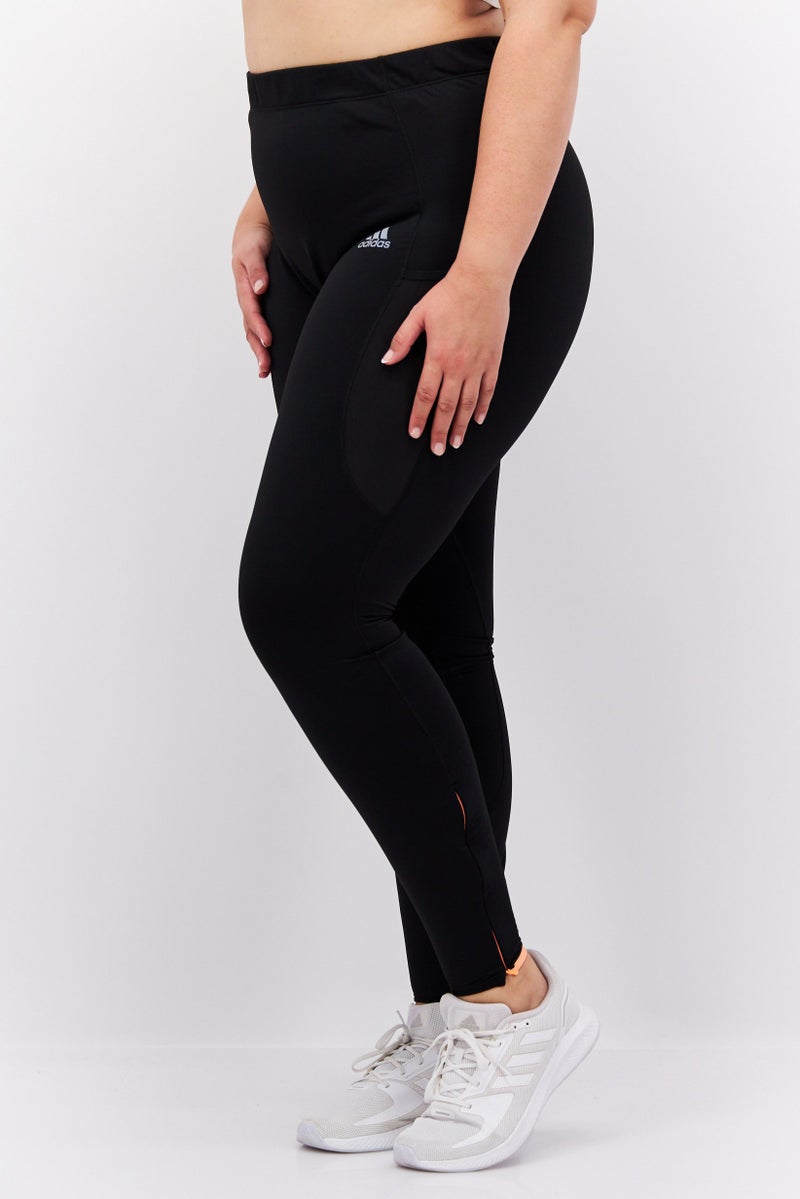 Adidas Women Plus Size Pant, Black - Image 4