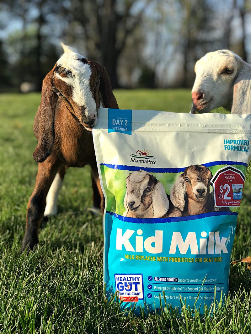 Manna Pro Goat Kid Milk Replacer, High in Protein to Support Growth, Powered by Opti-Gut to Support Gut Health & Digestion, Easy-to-Mix Formula, 4 lbs - Image 5