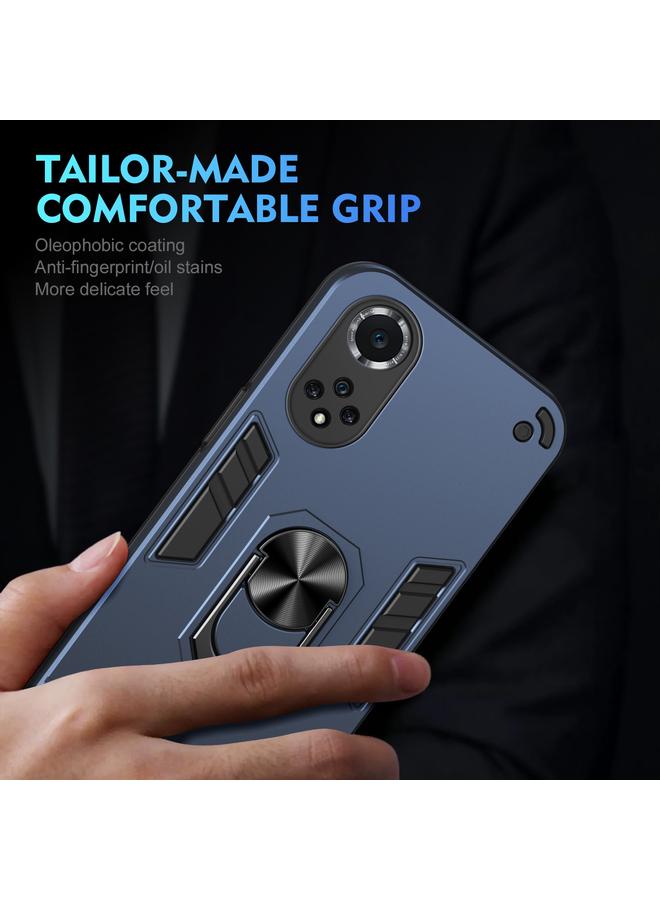 اس-توب جراب لهاتف Huawei nova 9 جراب هاتف مقاوم للصدمات مزود بحلقة معدنية - Image 5