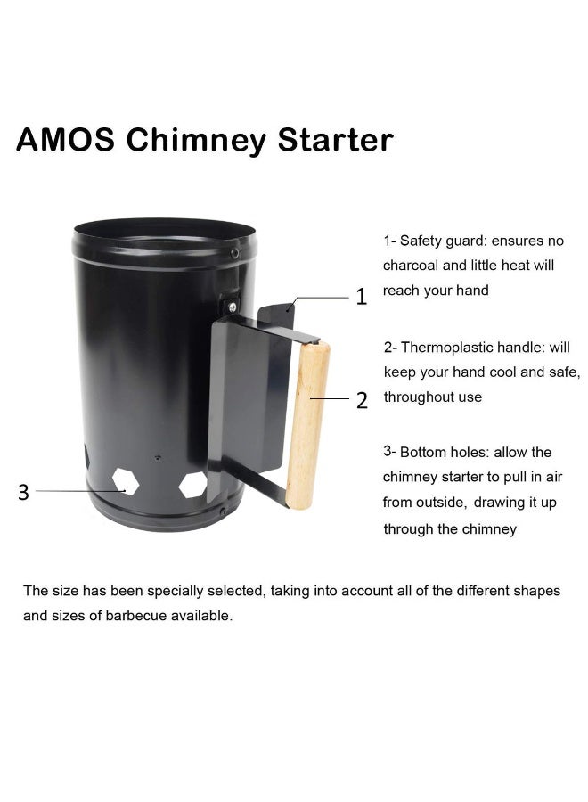 كيل › منشئ دخان من الفولاذ المقاوم للحرارة لمناخات مُقدمة بالحطب في الخارج - Image 5