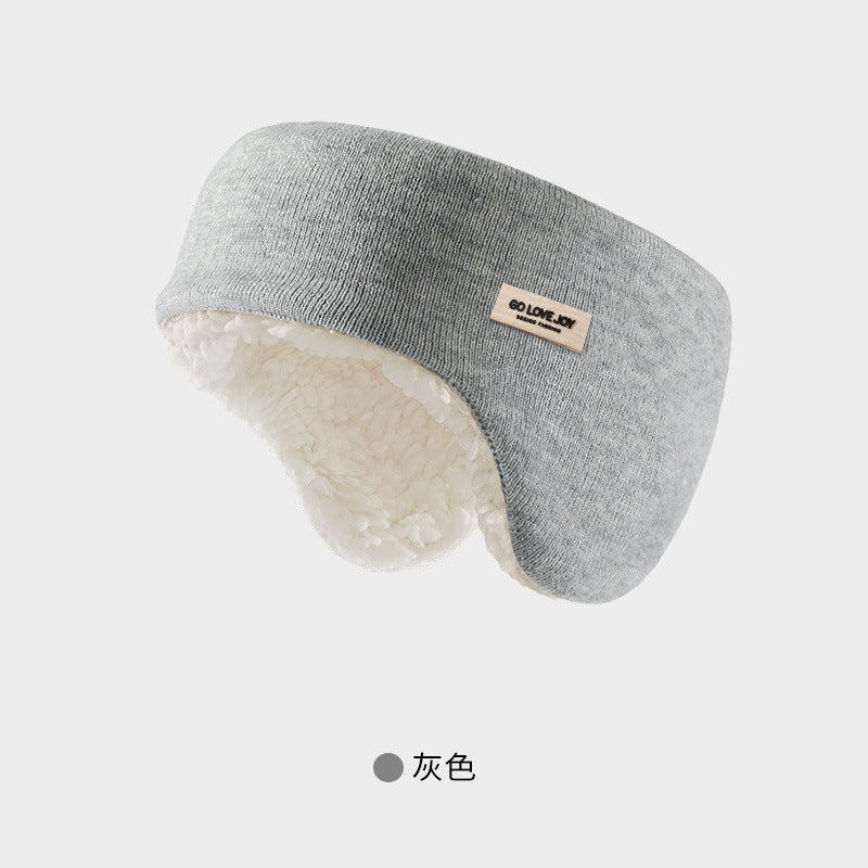 Soundproof Earmuffs for Women Strong Noise Reduction Winter Sleep Aid Gray 