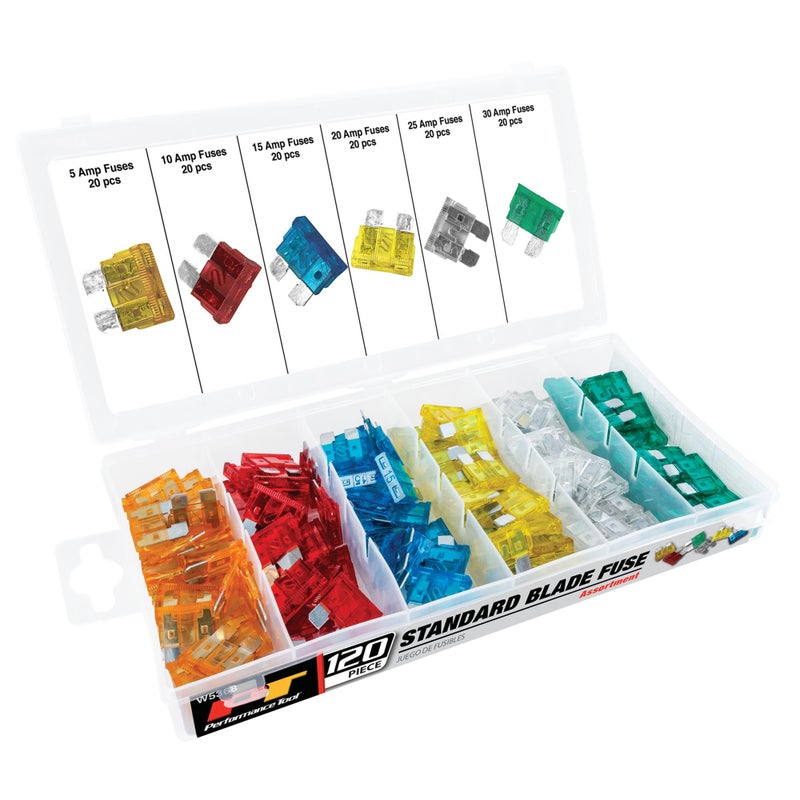 Performance Tool W5368 Performance Tool ATO Fuse Assortment 120 Piece