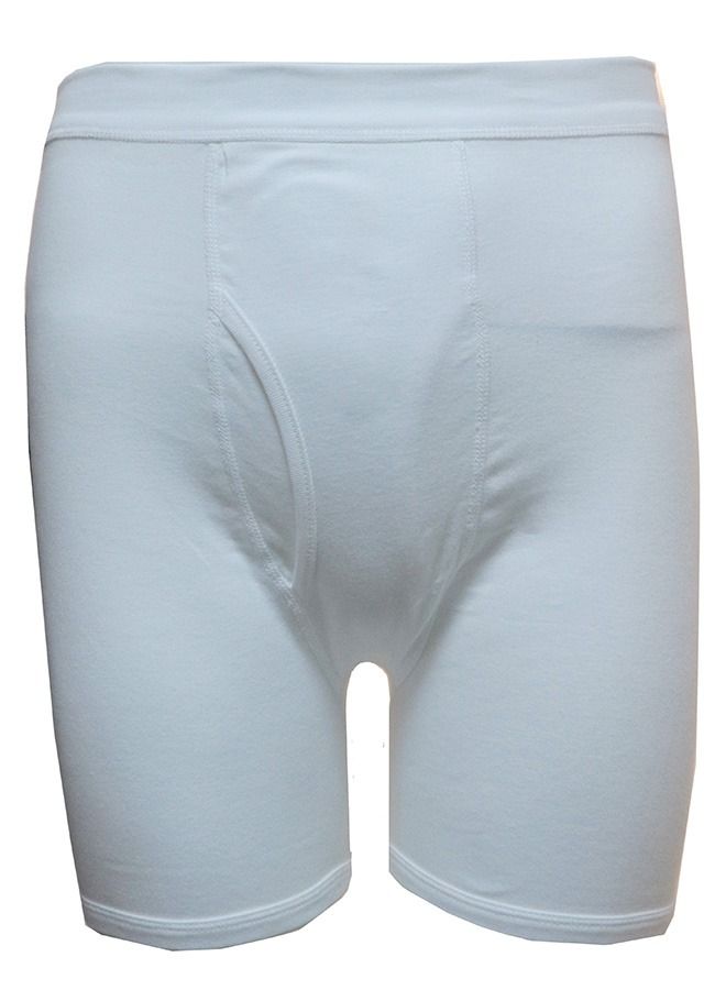 ONN Mens Boxer 3pc Cotton Rib White  - Image 4