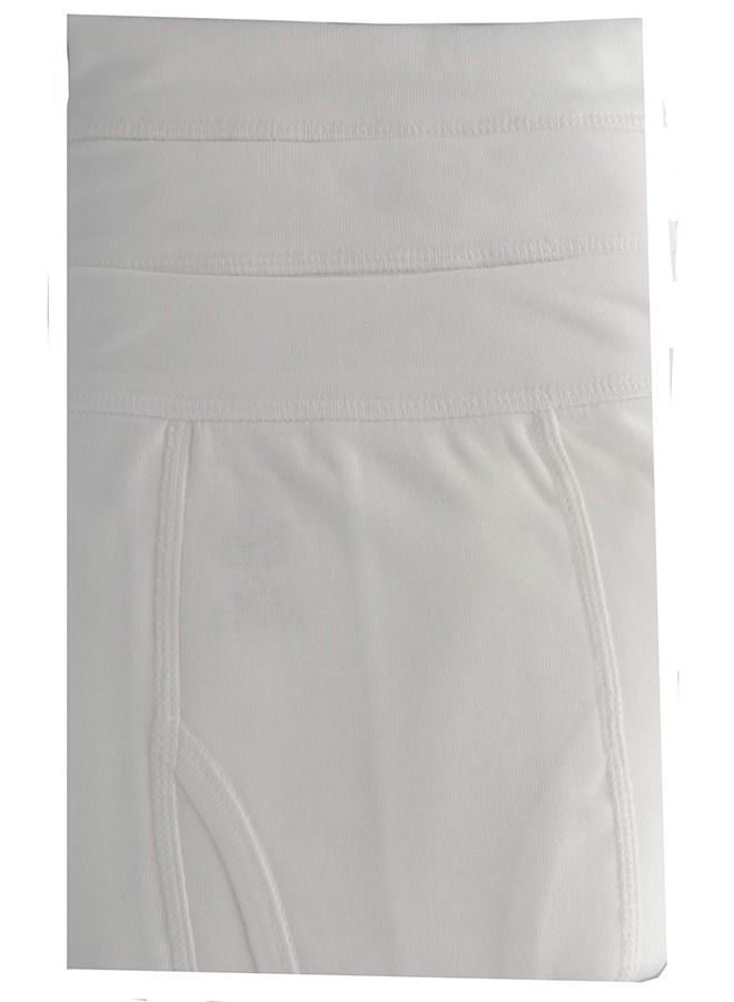 ONN Mens Boxer 3pc Cotton Rib White  - Image 3