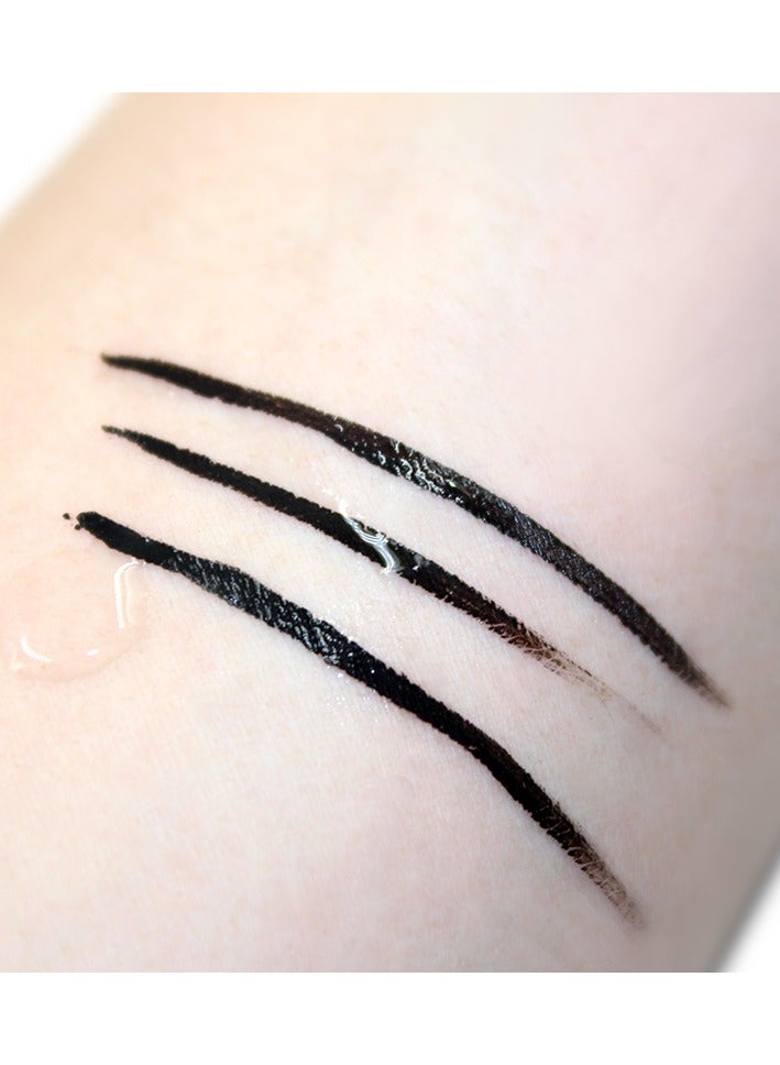 إيماجيك محدد عيون سائل مقاوم للماء من IMAGIC | دقيق يدوم طويلاً ولا يتلطخ | تركيبة سوداء مكثفة لإطلالة جريئة للعين - Image 2