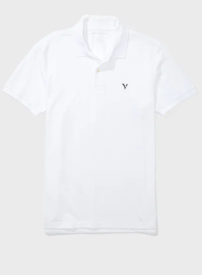 American Eagle Standard Fit Flex Polo
