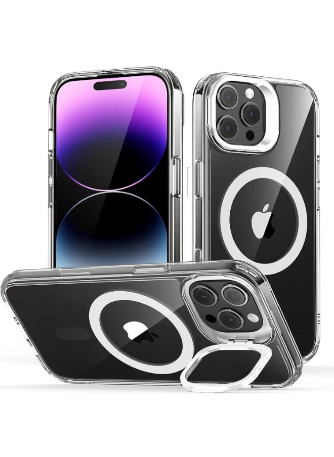 MMG iPhone 16 Pro Max Case Cover, Camera Control Capture Button, Built-in Stash Stand Phone Case, Compatible with Magsafe, Camera Kickstand Protective Case  - Image 1
