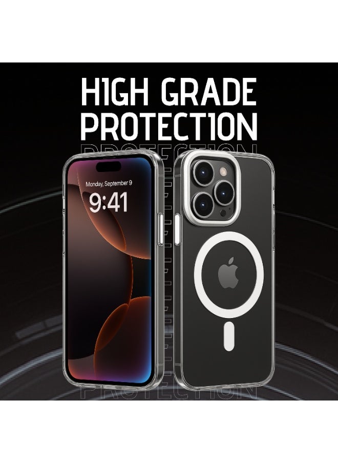 MMG iPhone 16 Pro Max Case Cover, Camera Control Capture Button, Built-in Stash Stand Phone Case, Compatible with Magsafe, Camera Kickstand Protective Case  - Image 4