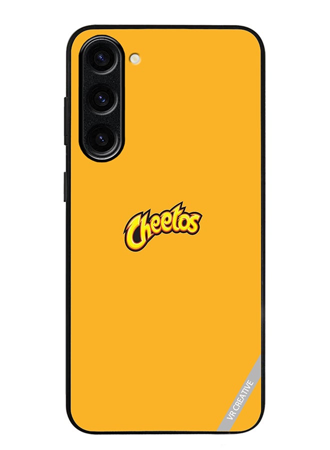 VR CREATIVE Protective Case Cover For Samsung Galaxy S23 FE Cheetos Design Multicolour - Image 1