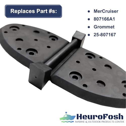 HeuroFosh 807166A1 2Pcs Water Shutter Kit for MerCruiser Stern Drive V8 V6 Engines 1998 ＆ Newer - Image 3