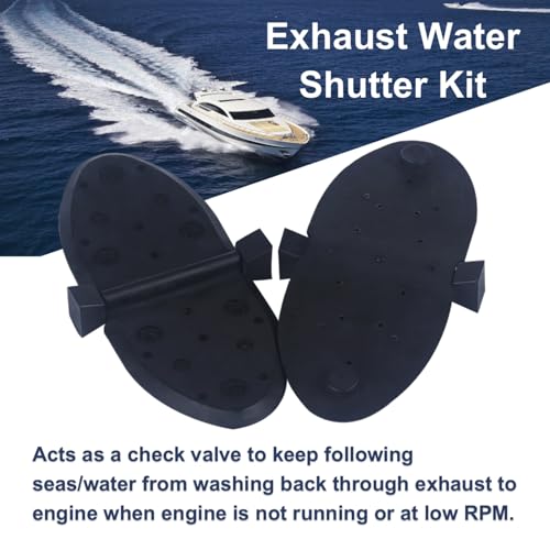 HeuroFosh 807166A1 2Pcs Water Shutter Kit for MerCruiser Stern Drive V8 V6 Engines 1998 ＆ Newer - Image 2