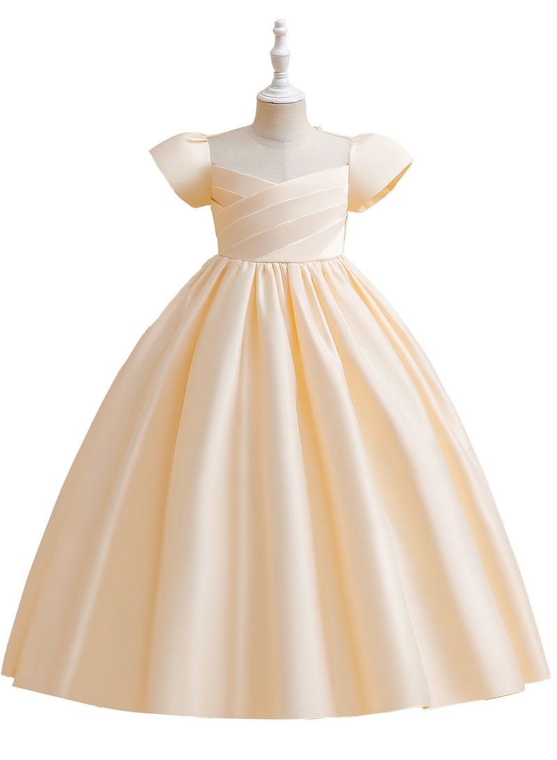 Loquat Princess Short Sleeve Maxi Dress  - Image 1