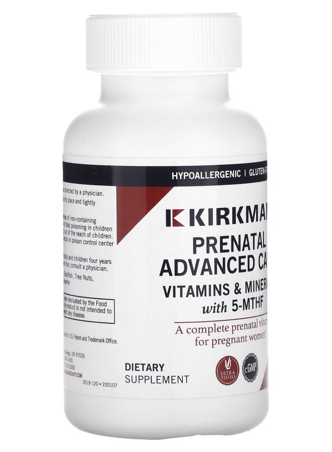 Kirkman Labs Prenatal Advanced Care 120 Capsules - Image 2