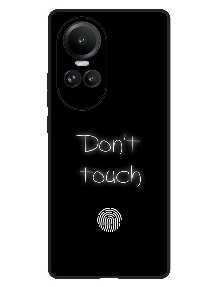 Theodor Protective Case Anti Scratch Shock Proof Bumper Cover For Oppo Reno 10/10 Pro Dont touch (2)  - Image 1