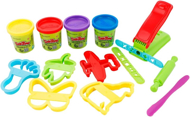 Jumbo Bucket for Kids – Multicolor Large Storage Container for Modeling Dough and Craft Supplies – Durable and Kid-Friendly