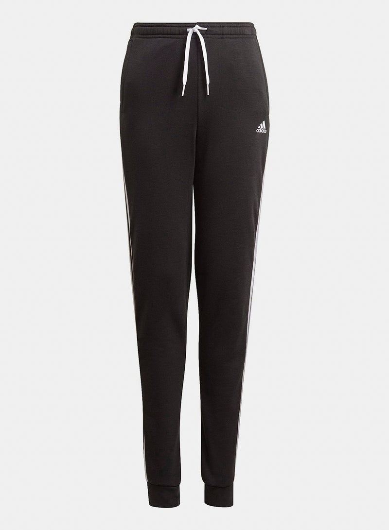 Adidas Girls Essentials 3-Stripes French Terry Pant - Image 1